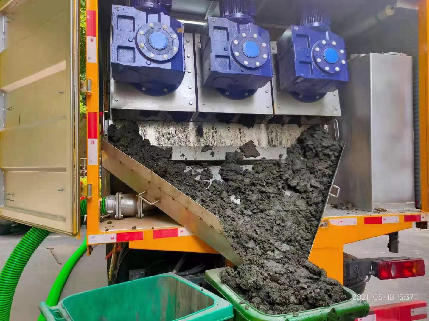 常德化粪池清掏城市维护站-泥浆净化干湿分离处理